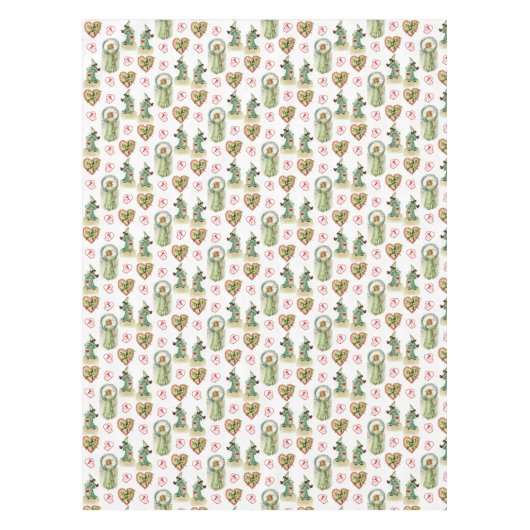 Valentinstag Tischdecke (Vorderseite)