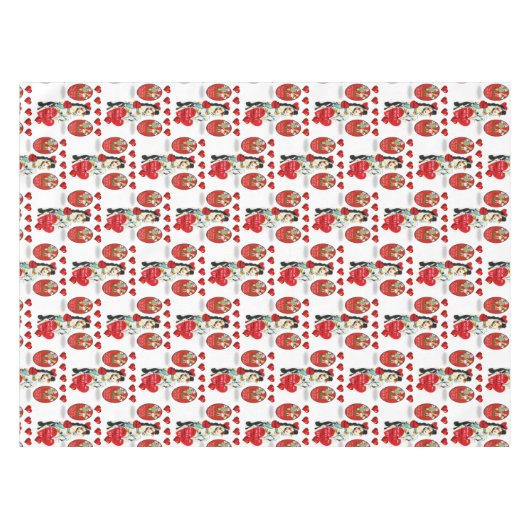 Valentinstag Tischdecke (Vorderseite (Horizontal))