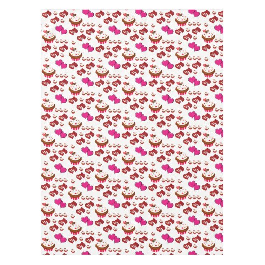 Valentinstag Tischdecke (Vorderseite)