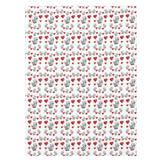 Valentinstag Tischdecke (Vorderseite)