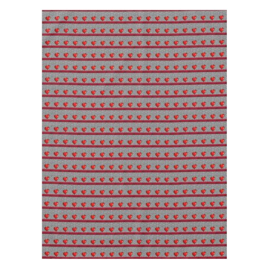 Valentinstag Tischdecke (Vorderseite)