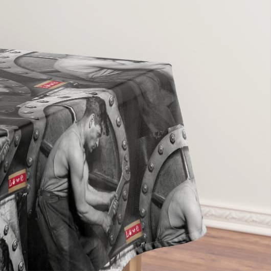 Valentinstag Tischdecke (Beispiel)