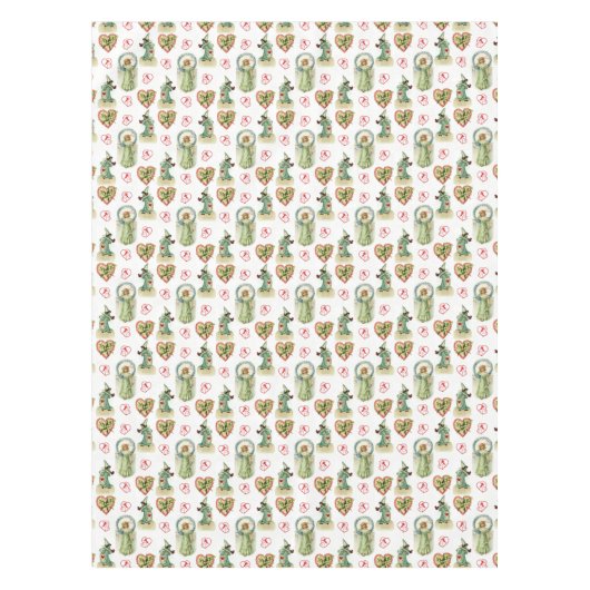 Valentinstag Tischdecke (Vorderseite)