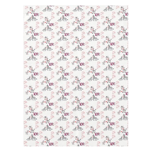 Valentinstag Tischdecke (Vorderseite)