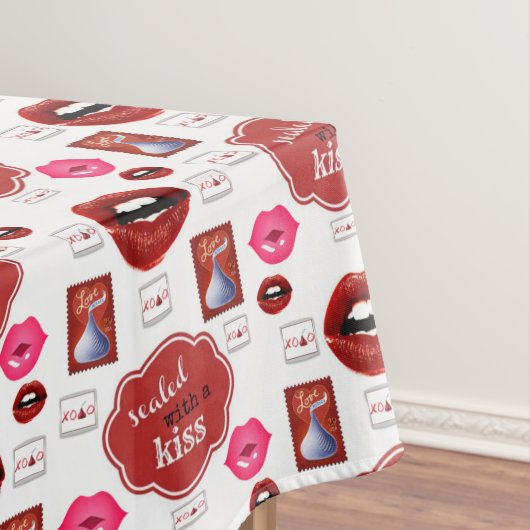 Valentinstag Tischdecke (Beispiel)