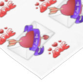 Valentinstag Tischdecke (Schrägansicht)