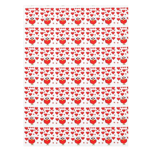 Valentinstag Tischdecke (Vorderseite)