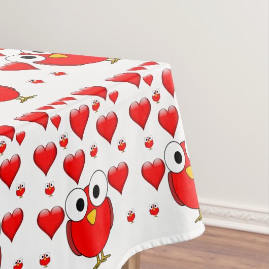 Valentinstag Tischdecke (Beispiel)