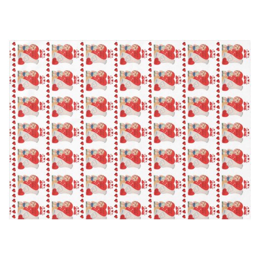 Valentinstag Tischdecke (Vorderseite (Horizontal))