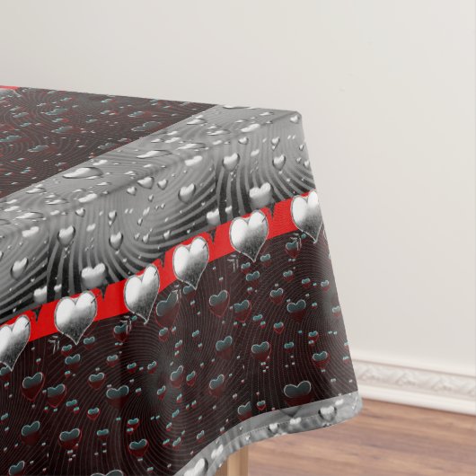 Valentinstag Tischdecke (Beispiel)