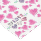 Valentinstag Tischdecke (Schrägansicht)