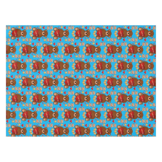 Valentinstag Tischdecke (Vorderseite (Horizontal))