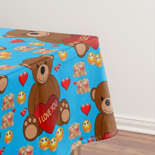 Valentinstag Tischdecke (Beispiel)