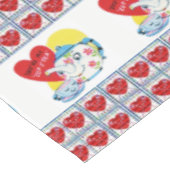 Valentinstag Tischdecke (Schrägansicht)