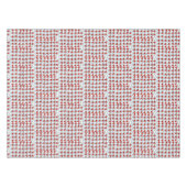 Valentinstag Tischdecke (Vorderseite (Horizontal))