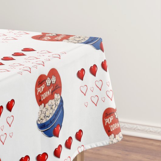 Valentinstag Tischdecke (Beispiel)