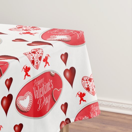 Valentinstag Tischdecke (Beispiel)