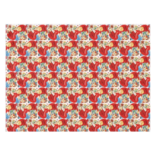 Valentinstag Tischdecke (Vorderseite (Horizontal))