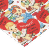 Valentinstag Tischdecke (Schrägansicht)