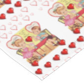 Valentinstag Tischdecke (Schrägansicht)