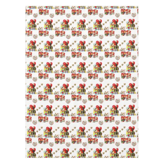 Valentinstag Tischdecke (Vorderseite)