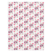 Valentinstag Tischdecke (Vorderseite)