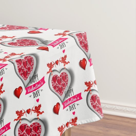 Valentinstag Tischdecke (Beispiel)