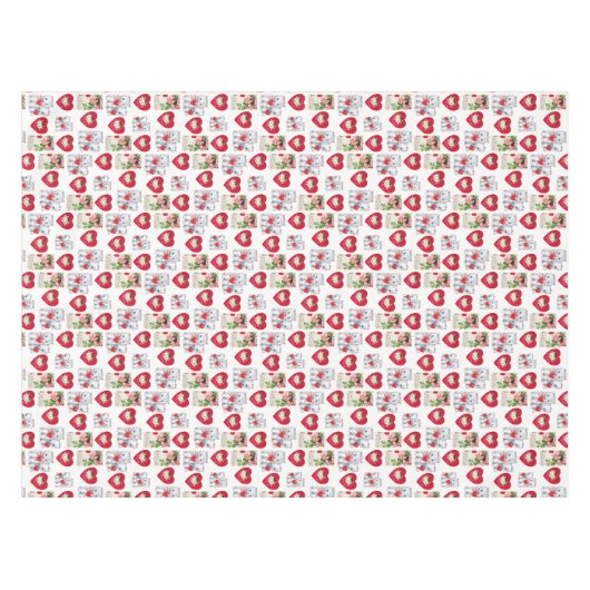 Valentinstag Tischdecke (Vorderseite (Horizontal))