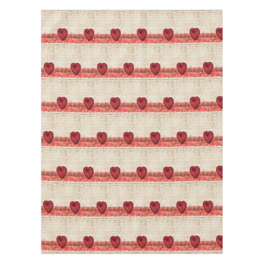 Valentinstag Tischdecke (Vorderseite)