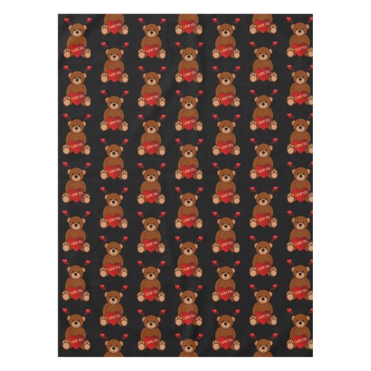 Valentinstag Tischdecke (Vorderseite)