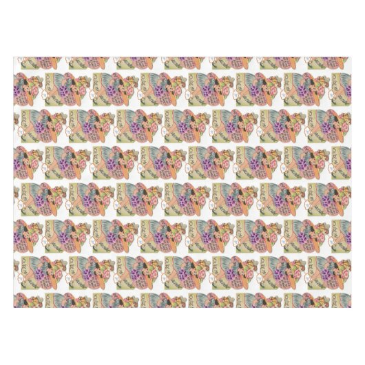 Valentinstag Tischdecke (Vorderseite (Horizontal))