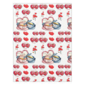 Valentinstag Tischdecke (Vorderseite)