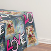 Valentinstag Tischdecke (Beispiel)