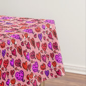 Valentinstag Tischdecke (Beispiel)