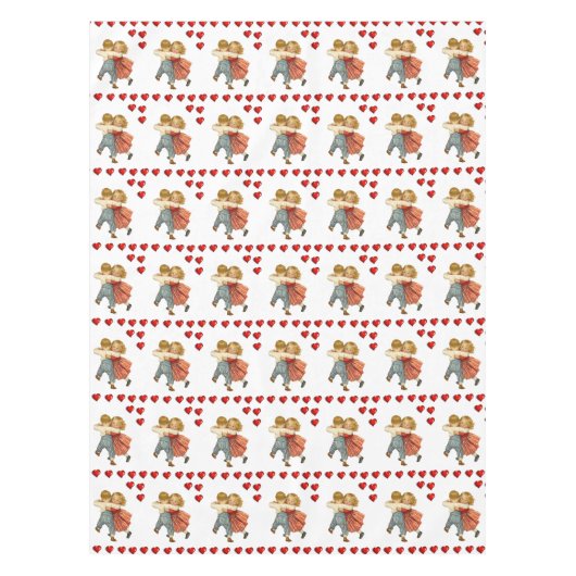 Valentinstag Tischdecke (Vorderseite)