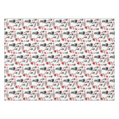 Valentinstag Tischdecke (Vorderseite (Horizontal))