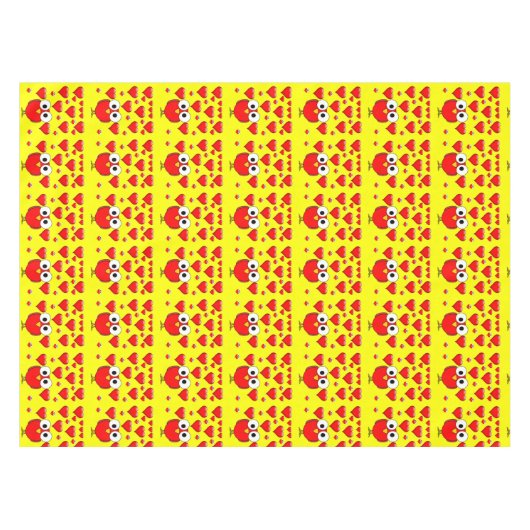 Valentinstag Tischdecke (Vorderseite (Horizontal))