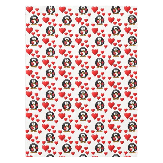 Valentinstag Tischdecke (Vorderseite)