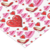 Valentinstag Tischdecke (Schrägansicht)