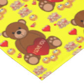 Valentinstag Tischdecke (Schrägansicht)