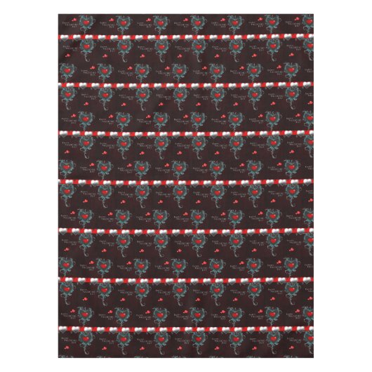 Valentinstag Tischdecke (Vorderseite)