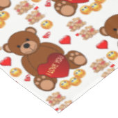 Valentinstag Tischdecke (Schrägansicht)