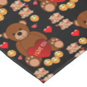 Valentinstag Tischdecke (Schrägansicht)