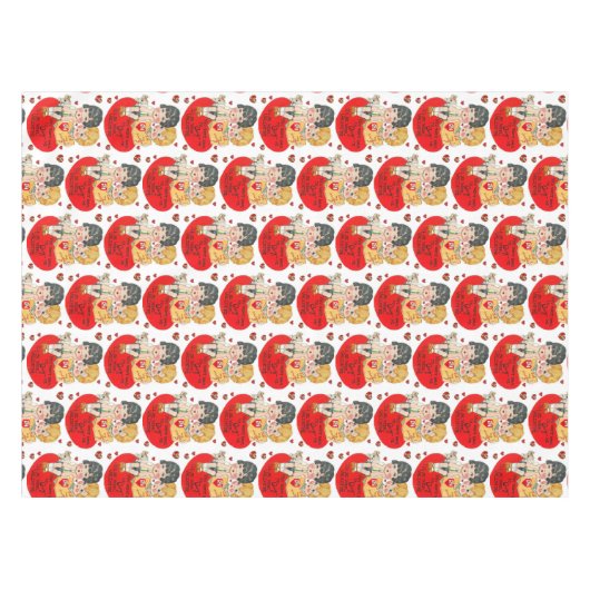 Valentinstag Tischdecke (Vorderseite (Horizontal))