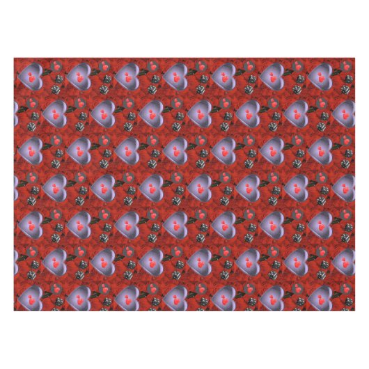 Valentinstag Tischdecke (Vorderseite (Horizontal))