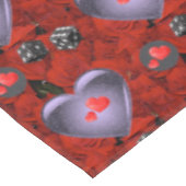 Valentinstag Tischdecke (Schrägansicht)