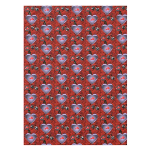 Valentinstag Tischdecke (Vorderseite)