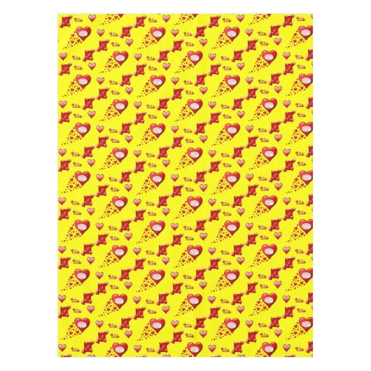 Valentinstag Tischdecke (Vorderseite)