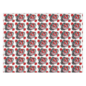 Valentinstag Tischdecke (Vorderseite (Horizontal))