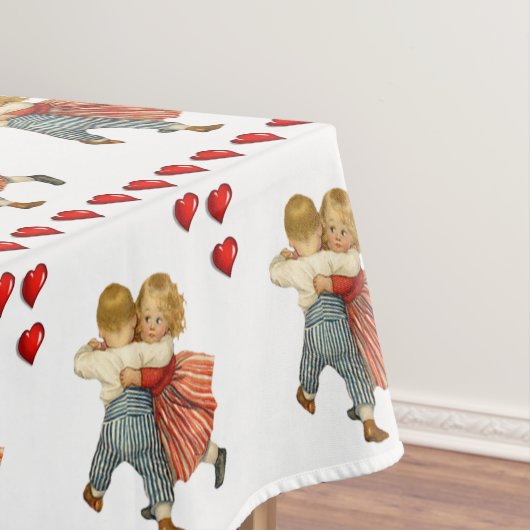 Valentinstag Tischdecke (Beispiel)